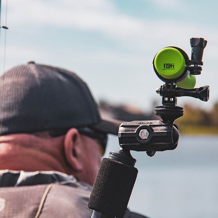  TACTACAM Fish-i Wide Lens Fishing Action Camera + Head